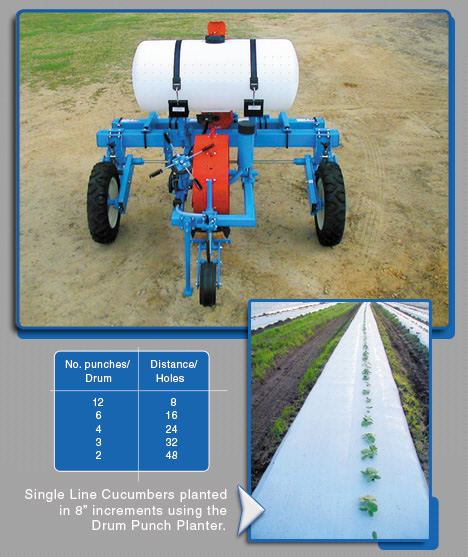 drum punch planter specs