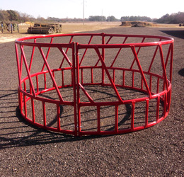 round bale feeder